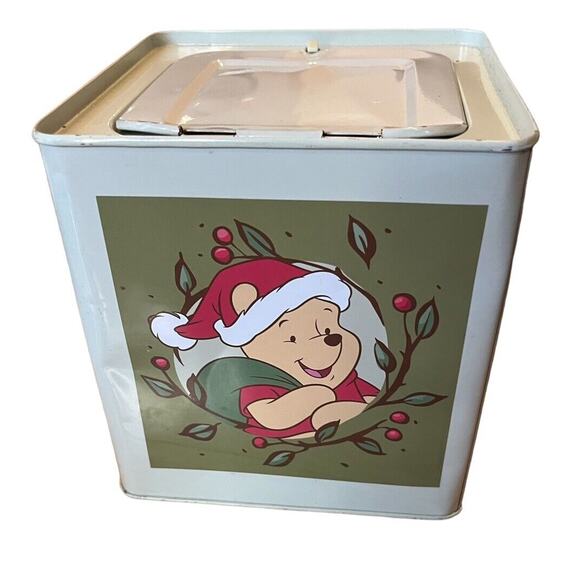 Rare 2010 Gemmy Disney Winnie the Pooh Tigger Jack in the Box Christmas - Picture 10 of 14